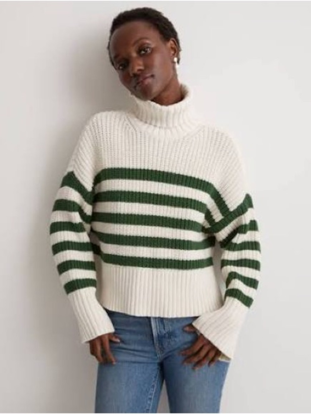 Madewell Wide Rib Turtleneck Sweater
